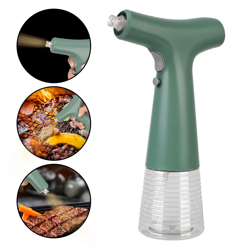 Leakproof olive oil dispenser bottle for home chefs
