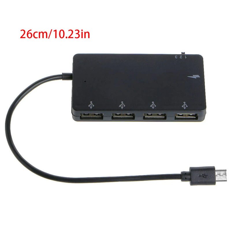 Micro USB OTG Hub with 4 Ports Micro USB OTG Hub with 4 Ports