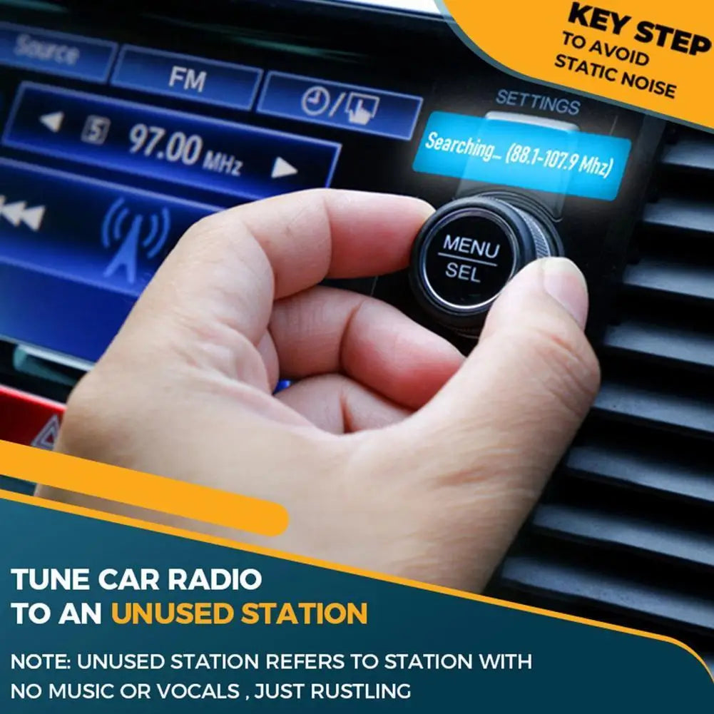 USB car charger with voltage display and fast charging technology