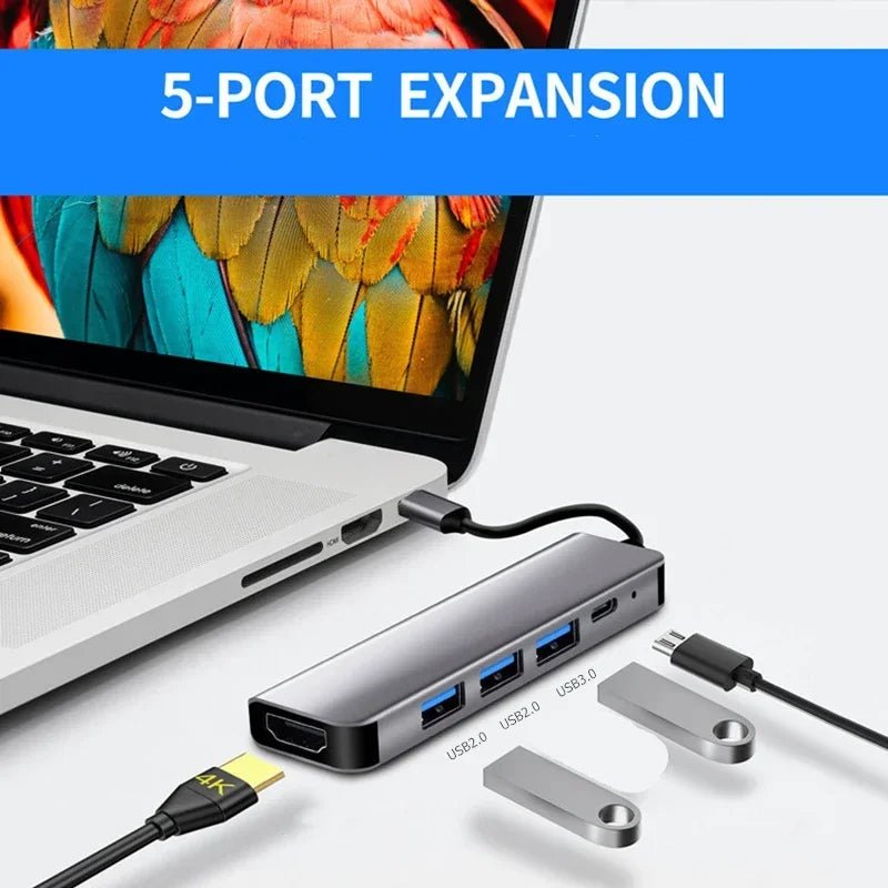 USB - C Hub with 4K HDMI Adapter USB - C Hub with 4K HDMI Adapter
